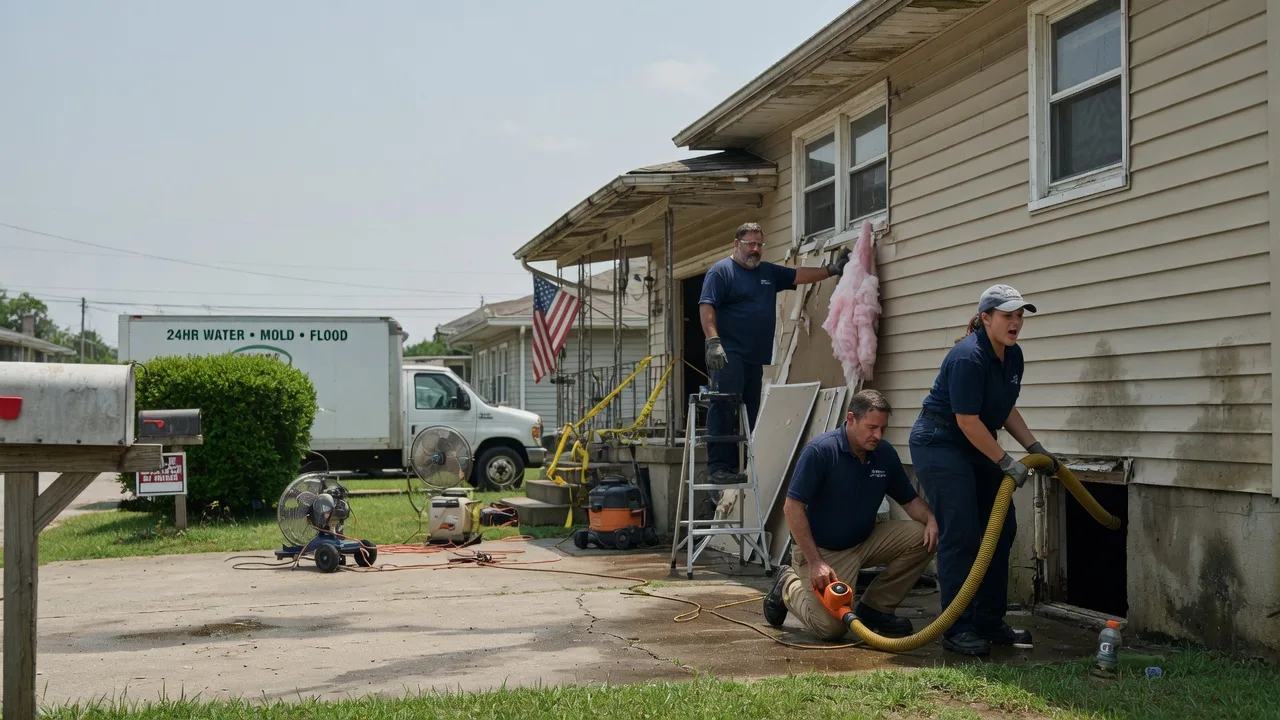 Water Damage Repair in Saint Amant, LA near me